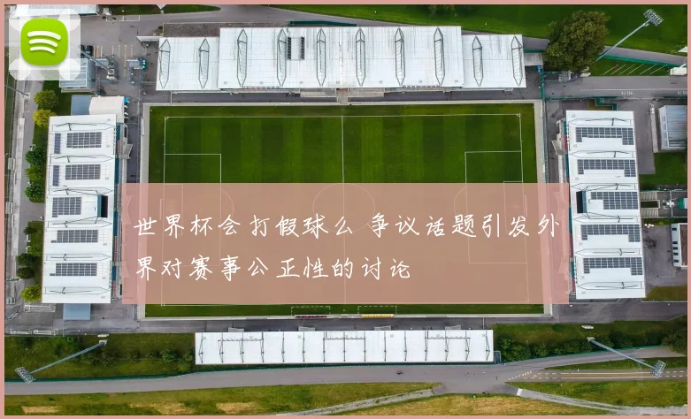 世界杯会打假球么 争议话题引发外界对赛事公正性的讨论