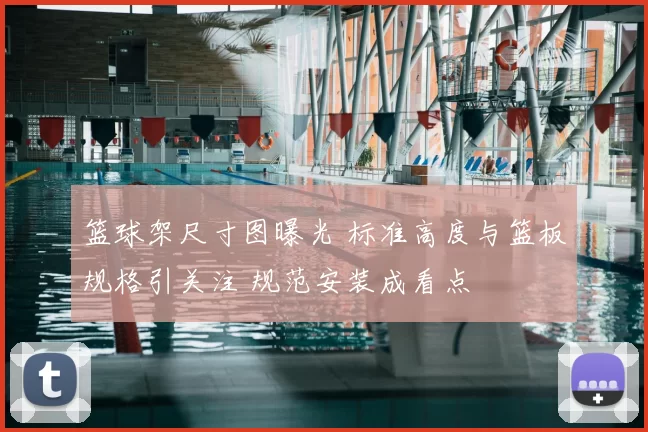 篮球架尺寸图曝光 标准高度与篮板规格引关注 规范安装成看点