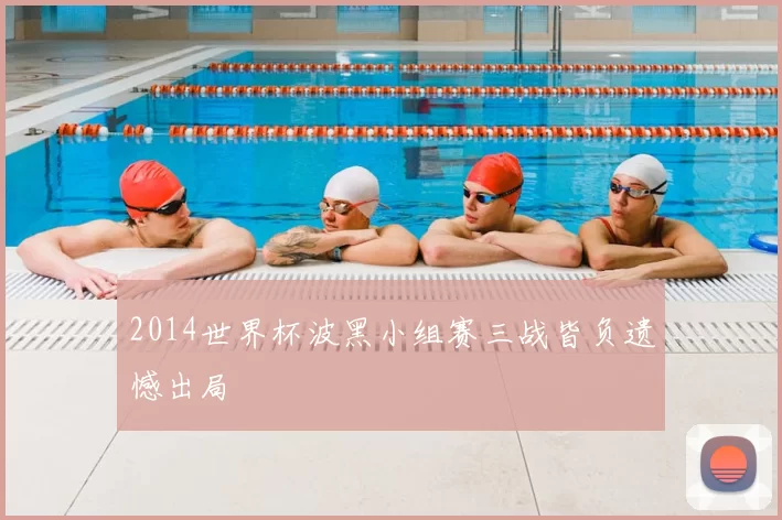 2014世界杯波黑小组赛三战皆负遗憾出局